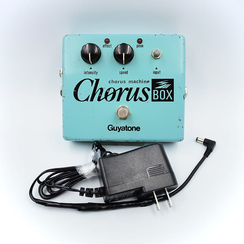 Guyatone PS-110 Chorus Machine Chorus Box With Adapter Made in Japan  Vintage Effect Pedal