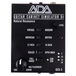A/DA GCS-5 Guitar Cabinet Simulator/DI