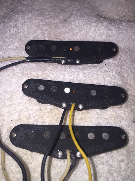 Klein Jazzy Cat  エイジドフニッシュ品　ジョン・メイヤー Klein Jazzy Cat John Mayer Tone Stratocaster Pickup Set | Reverb