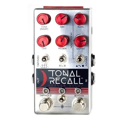 Chase Bliss Audio Tonal Recall RKM Red Knob Mod Analog Delay 2017 - 2018 - Graphic with Red Knobs for sale