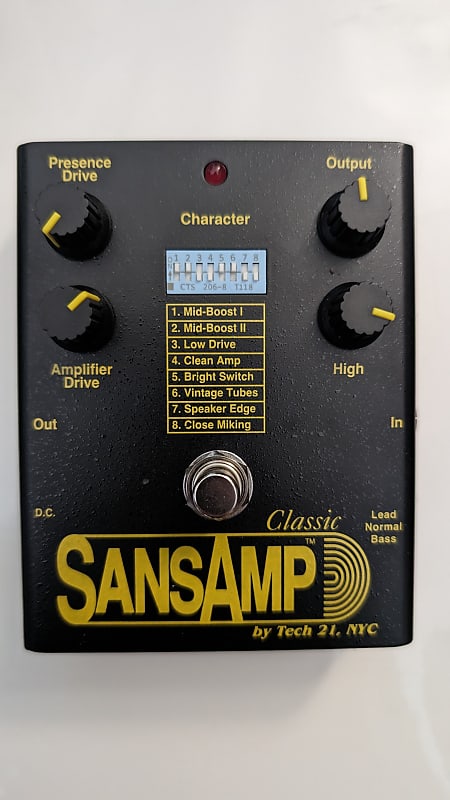 サンズアンプクラシック SansAmp Classic - 楽器/器材