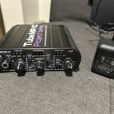 ART TUBE MP/C ① TUBE MP/C Tube Preamp with Compressor | ART Pro Audio