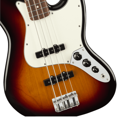 Fender Player Jazz Bass®, Pau Ferro Fingerboard, 3-Color Sunburst image 2