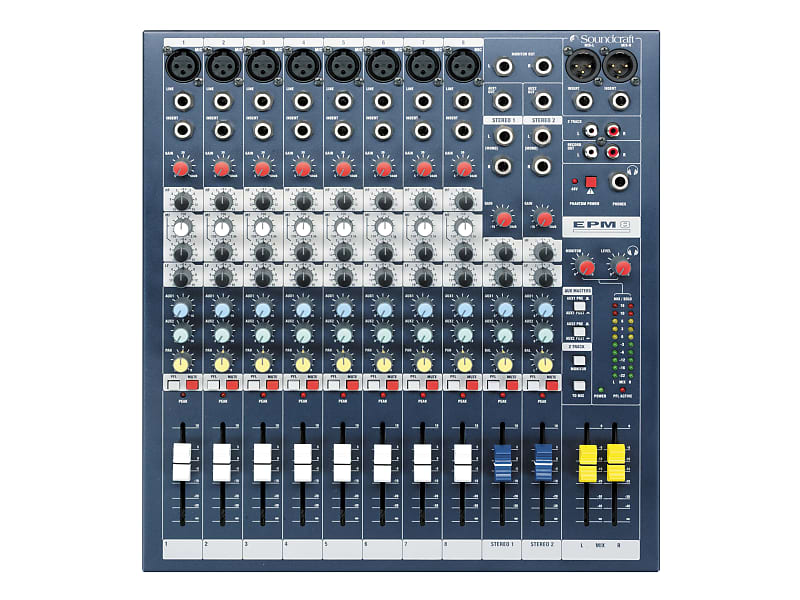 Soundcraft EPM8 High Performance Mixer image 1