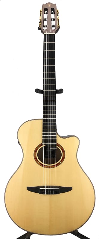 Yamaha NTX5 Nylon-String Acoustic-Electric Guitar - Natural  (O-479A) image 1