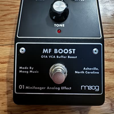 Moog Minifooger MF Boost v2 2010s - Black image 1