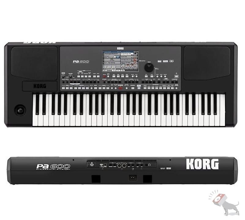 Korg PA600 Portable 61-Key Arranger Keyboard Built-In Speakers Workstation image 1