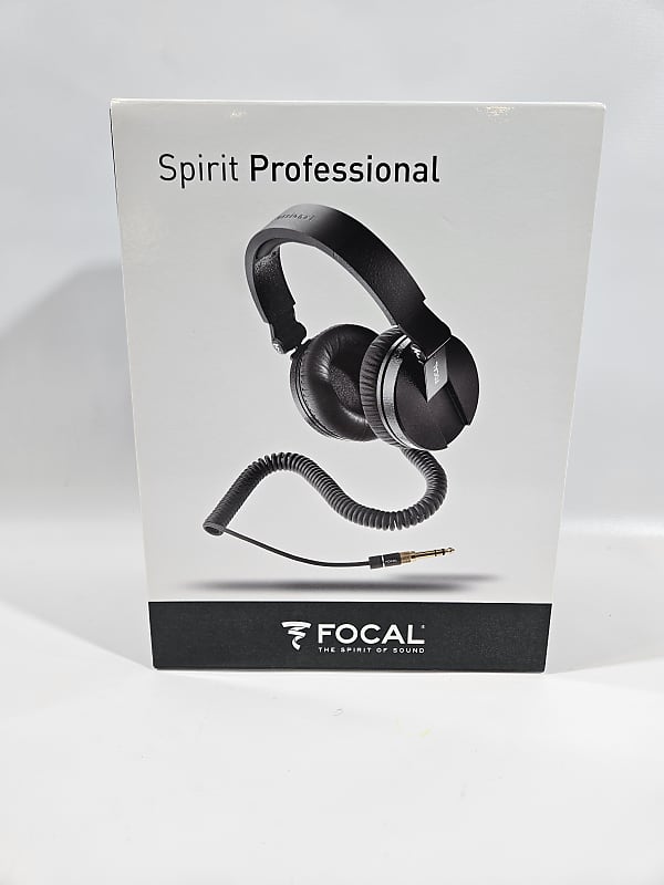 Focal Spirit Professional Headphones - Black  			