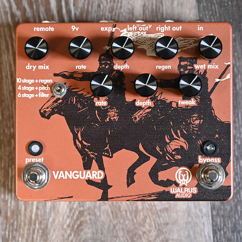 WALRUS AUDIO VANGUARD フェイザー Walrus Audio Vanguard Dual Phase | Reverb