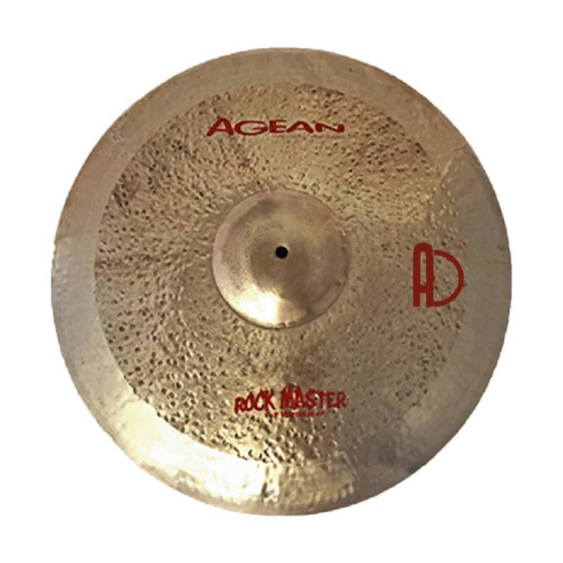 Agean Cymbals 17-inch Rock Master Crash Dark | Reverb