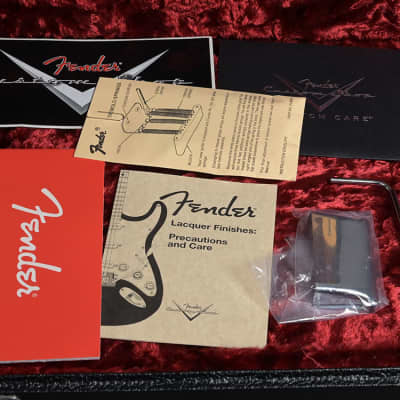 Fender Custom Shop Stratocaster Jimi Hendrix Voodoo Child NOS BLK 2018 image 17