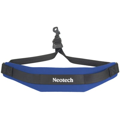 Neotech Soft Saxophone Strap with Swivel Hook - Royal Blue image 1
