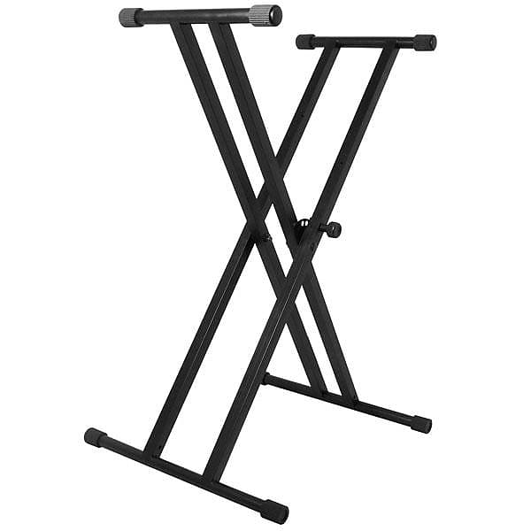 On-Stage Double-X Keyboard Stand | KS7191 image 1