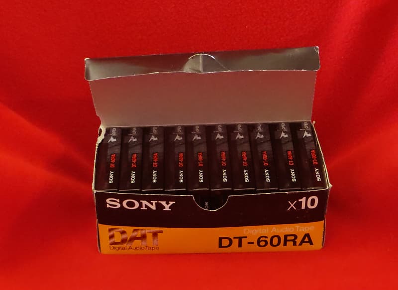 SONY DAT DT-60TA NEW BOX OF 10 | Reverb