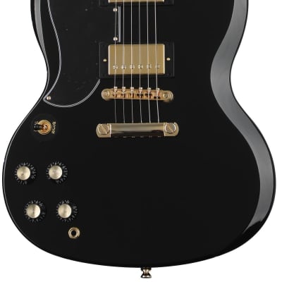 Epiphone SG Custom Left-handed Electric Guitar - Ebony image 1