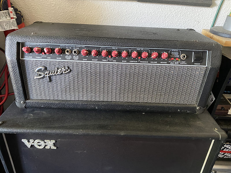 Rare Fender London 185 Red knob Amp Head Reverb
