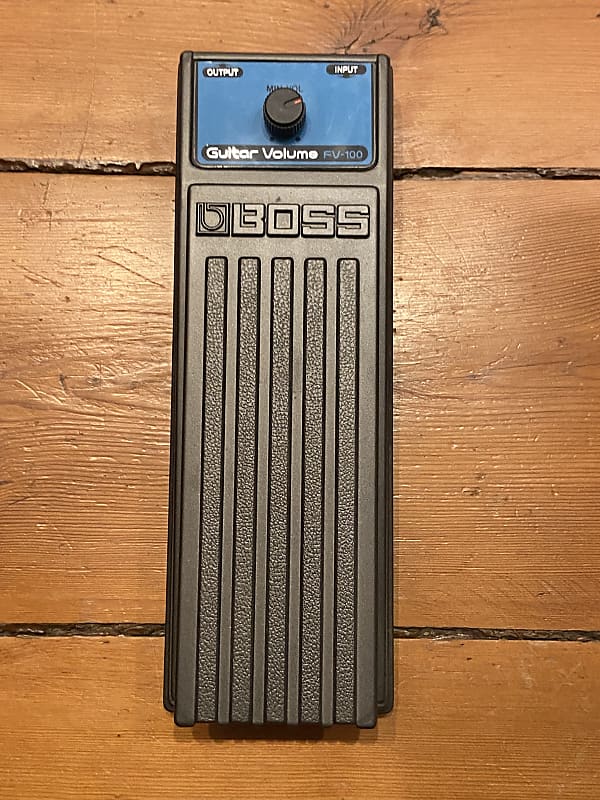 Boss FV-100 Volume Pedal 1980s - Black | Reverb