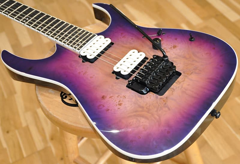 IBANEZ Iron Label RGIX6DLB-SNB Supernova Burst RGIX6 RG Electric Guitar -  New & Free Shipping!