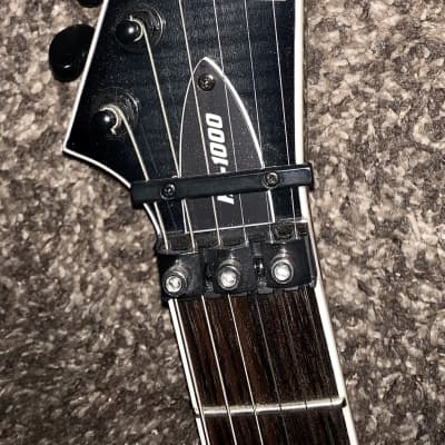 ESP LTD H3-1000 deluxe electric guitar Floyd rose Seymour Duncan pickups tkl case image 2