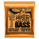 Ernie Ball P02833 Hybrid Slinky Nickel Wound Electric Bass Strings 45-105