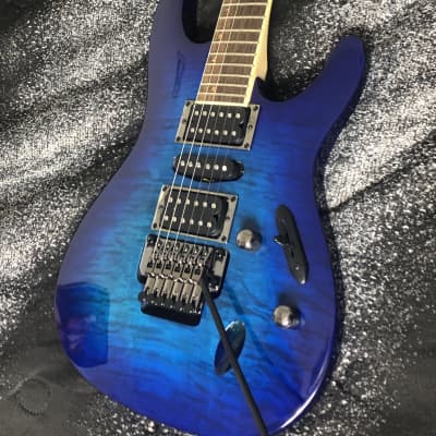 Ibanez S670QM w Garnets S Standard 600 Series HSH Quilted Maple Electric Guitar with Tremolo image 2
