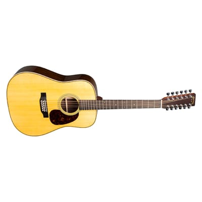 Martin HD12-28 12-String Acoustic Guitar - Natural image 3