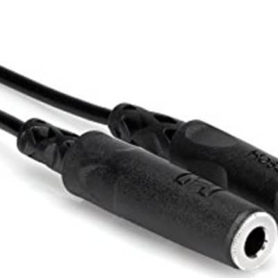 Hosa HPE Headphone Extension Cable Black - 10' image 1