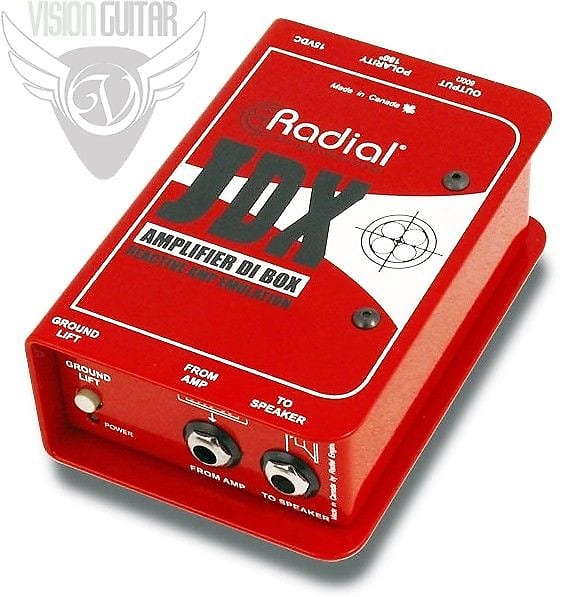 Radial Engineering  JDX™ Reactor™ Guitar Amp Direct Box image 1