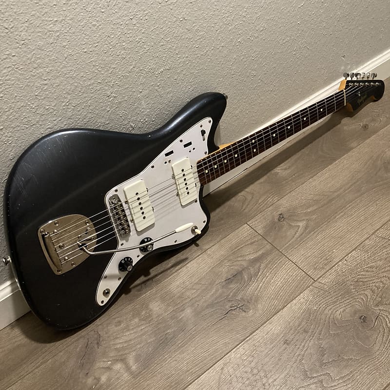 Squier by Fender Vintage Mod. Jazzmaster Rosewood - Charcoal Frost Nitro  RELIC by Copacetic Customs