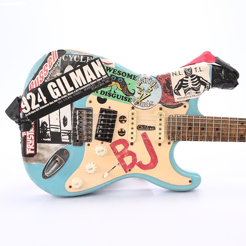 Mike Gee Kustoms Green Day Billie Joe Armstrong Blue Tribute