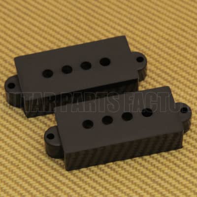 PCO-B Oversized Black Pickup Covers for P Bass for sale