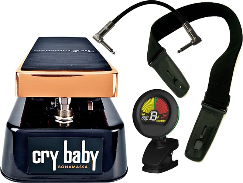 Dunlop JB95 Joe Bonamassa Signature Crybaby Wah Bundle Multi-Color