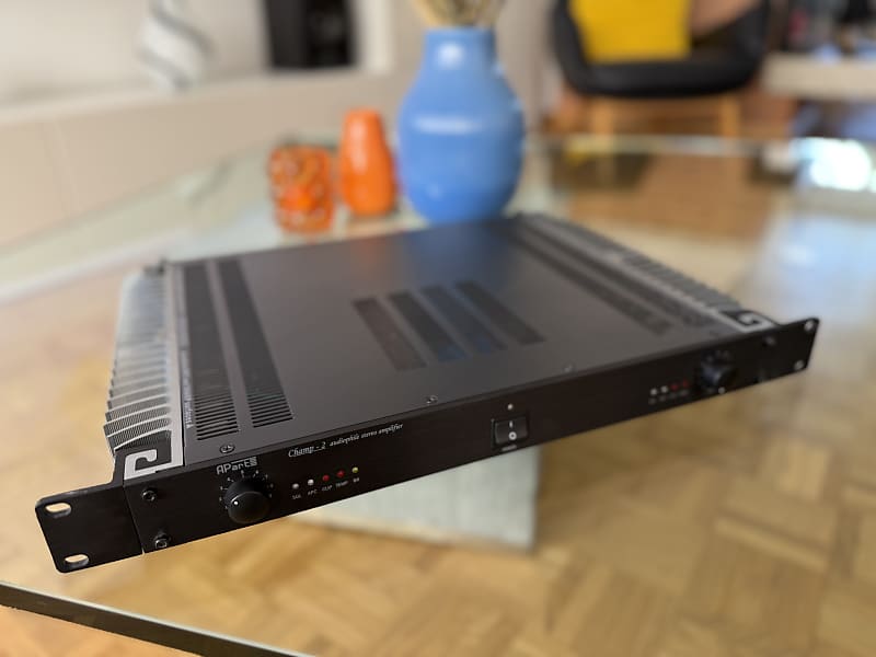 APart CHAMP-2 – 2-Channel “Audiophile” Class-A/B Power Amplifier  			