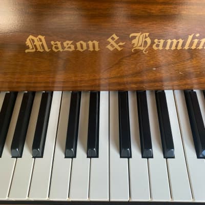 Mason & Hamlin Model B grand piano + Steinway Chair = Free curbside delivery image 6