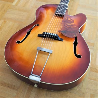 Framus Zenith archtop guitar 1950s made in Germany vintage image 3
