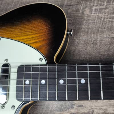 MyDream Partcaster Custom Built - Chambered Alder / Ash Sunburst T Modern image 11