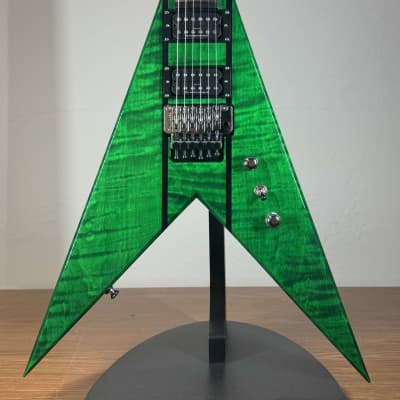 B.C. Rich Custom Shop Speed V 2025 - Transparent Green image 10