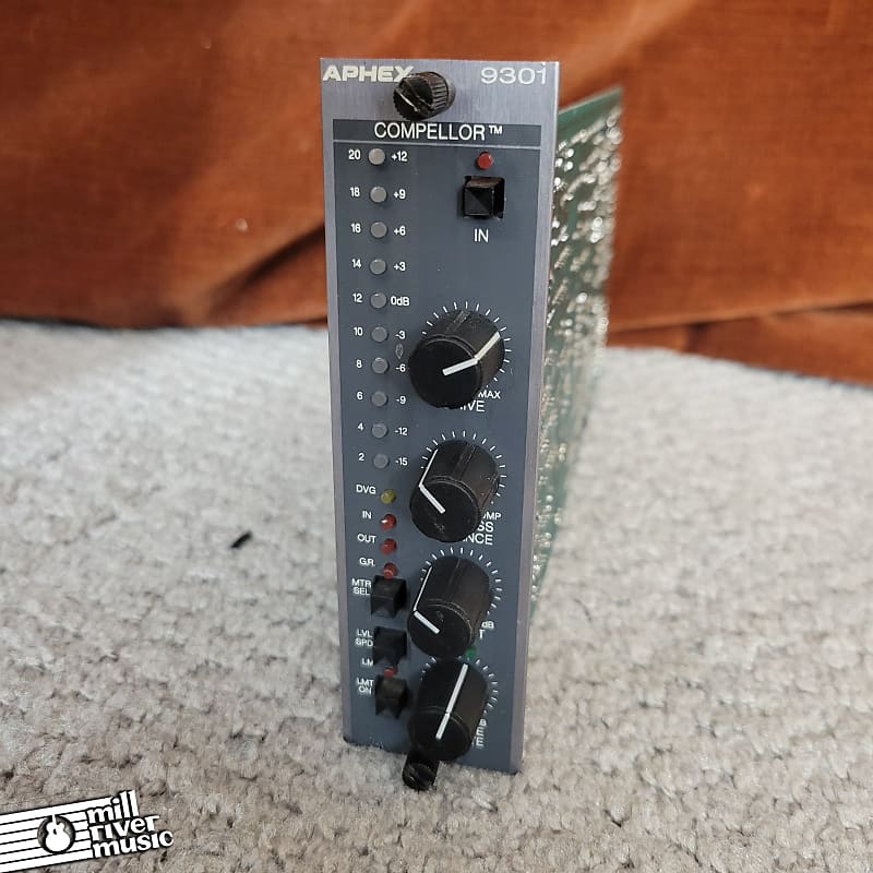 Aphex 9301 Compellor Compressor/Limiter Effects Module Used
