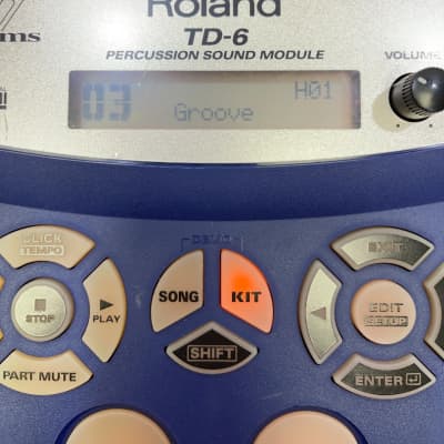 Roland TD-6 V-Drum Percussion Sound Module | Reverb