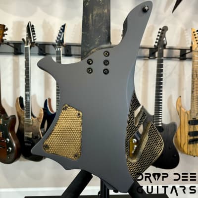 Ronciswall Kamaitachi 8 Multiscale Headless Electric Guitar w/ Case-Marble image 11