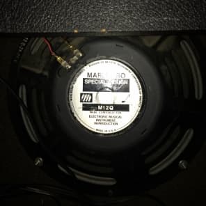 Marlboro G40-R  guitar amplifier 70's black 12" speaker image 4