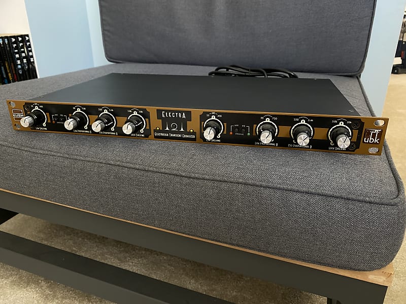 Kush Audio Electra Transient Equalizer (UBK) Dual Mono 19" Reverb