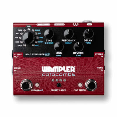 Wampler Catacombs Reverb and Delay Pedal