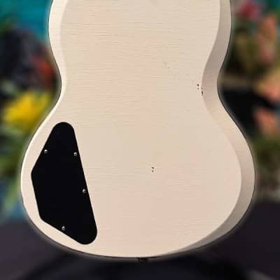 Gibson Custom 1963 SG Special Reissue Murphy Lab Light Aged Polaris White 404253 image 4