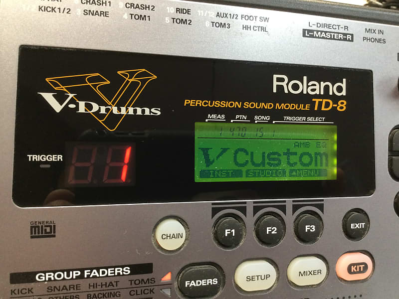 Roland TD-8 V-Drum Percussion Sound Module | Reverb