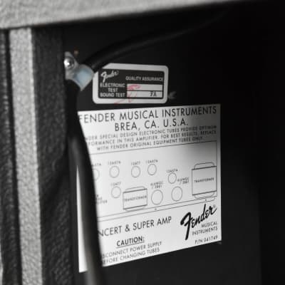 Fender Super Amp 2-Channel 60W 4x10" Guitar Combo Amplifier CG002MH image 15
