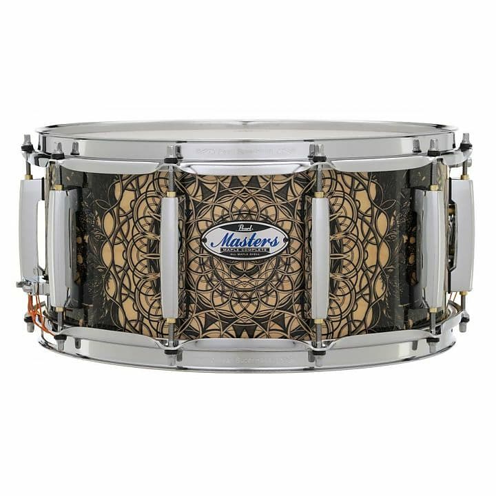 Pearl Masters Maple Complete 14x55 Snare Drum Reverb 6376