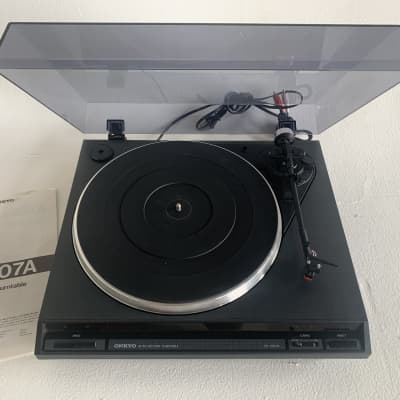Onkyo CP-1007A 2-speed automatic return turntable with cueing lever and Shure DT35P stylus/cartridge imagen 6