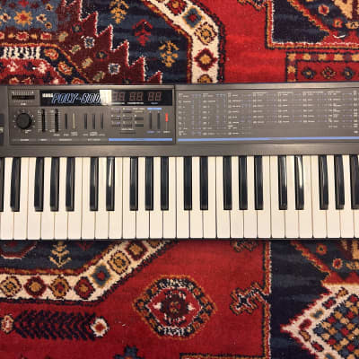 Korg Poly-800 MKII 1980s Black