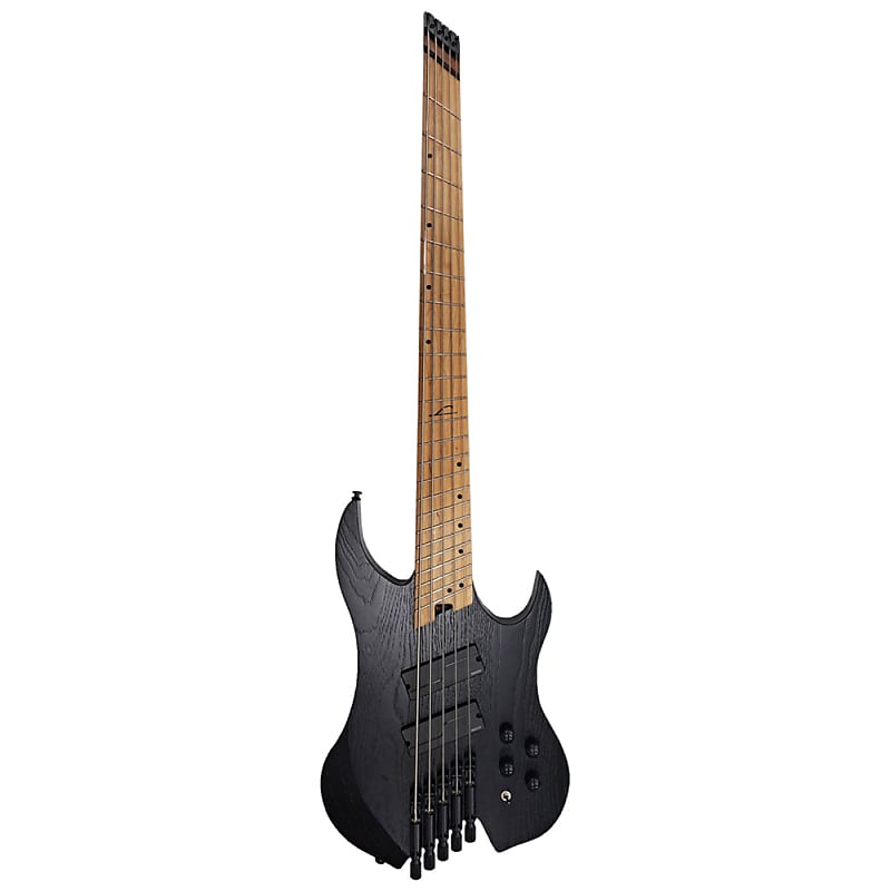 Legator WR5F Headless Multi-Scale 5-String Bass, Fishman Fluence, Stealth Black image 1